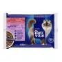 OptiVital Beutel - Alleinfuttermittel für ausgewachsene Katzen. Mit Lamm und Rind 4x85g