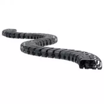 Bachmann Kabel Snake Classic - flexible Kabelführung - 1,0m - Schwarz (930.030)