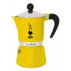 Moka pot Bialetti Rainbow Schwarz Gelb
