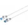 Netzwerkkabel S/CONN 75711-A1.5W Weiß 1,5m Cat6a S/FTP