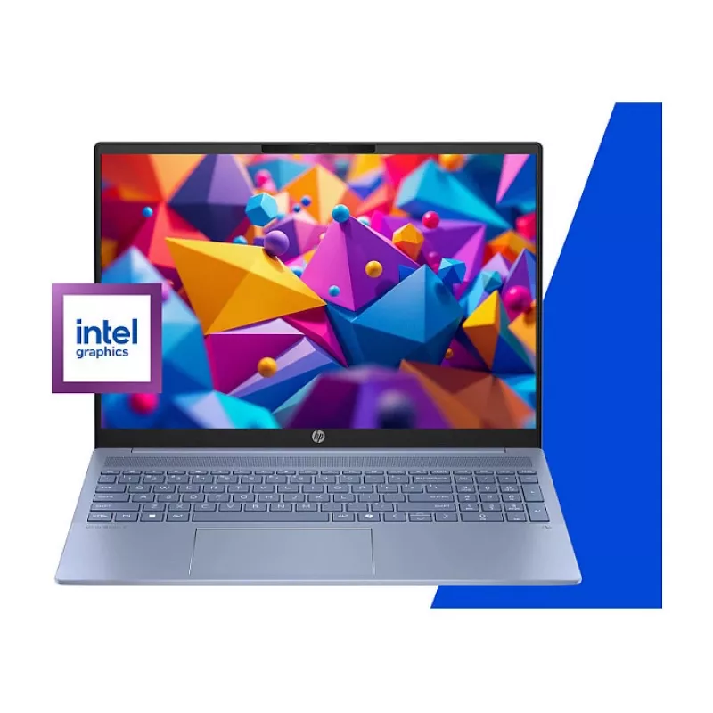 HP OmniBook 5 AI 16 2K Core Ultra 5 225U 16GB/512GB SSD Win11 Home - Himmelblau - 16-af1454ng - Tastaturlayout möglicherweise Deutsch