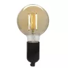 Smarte Glühbirne Denver LBF-404 Wi‑Fi Schwarz Transparent Energieklasse F
