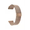 Uhrenarmband FIXED Mesh Strap Fixed 18mm Edelstahl Schnellwechsel Gold