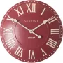 NeXtime klok 3083ro London Roman, Ø34.5 cm, Wanduhr, Rot/Weiß