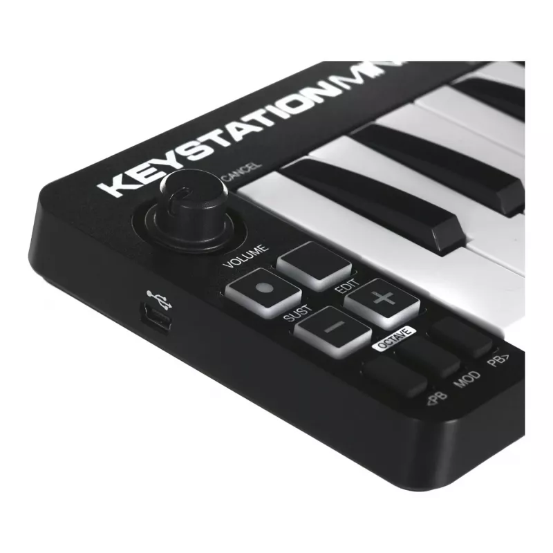 M-AUDIO Keystation Mini 32 MK3 MIDI-Tastatur 32 Tasten USB Schwarz, Weiß