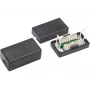 Netzwerk-Anschlussdose A-LAN WTM06 für Cat5e-Kabel, AWG 22–26, schwarz