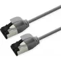 ROLINE U/FTP Patchkabel Cat.8.1 LSOH schlank Grau 1,5 m (21.15.3214)