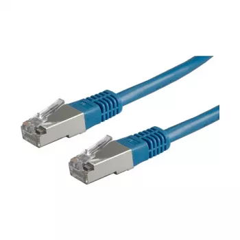 VALUE Patchkabel Cat.6 Klasse E S/FTP PiMF Blau 5m