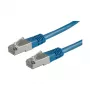 VALUE Patchkabel Cat.6 Klasse E S/FTP PiMF Blau 5m