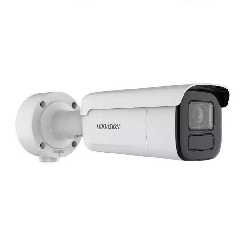 IP-Überwachungskamera Hikvision Ultra Series DS-2CD3B86G2T-IZHSY 4K 3840×2160 Bullet, 2,8–12 mm motorisiertes Objektiv, 1/1,8 Zoll CMOS, innen/außen, Wandmontage, 360° Drehung