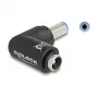 DeLOCK 80794 Kabelverbinder DC 5,5 x 2,1 Schwarz Stecker/Buchse
