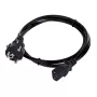 Savio CL-138 Netzkabel Schwarz 1.2 m