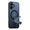 Torras Pstand Spin Hülle für iPhone 16 (Schwarz)
