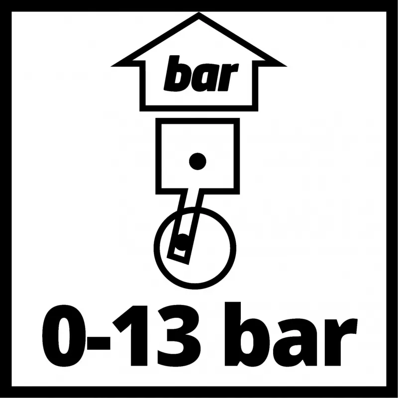 Einhell 4133115 0 - 13bar Digitaler Reifendruckprüfer Reifendruckmessgerät (4133115)