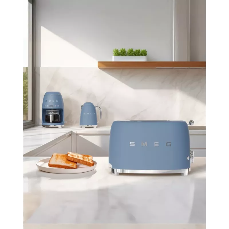 Smeg KLF03SBMEU Wasserkocher 1,7 L 2400 W Blau