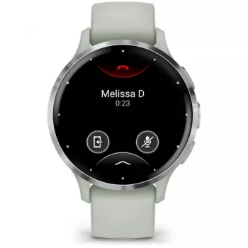 Garmin Venu 3S 3,05 cm (1,2 inch) AMOLED 41 mm Digital 390 x 390 Pixel Touchscreen Grau, Silber Wi-Fi GPS (Satellit)