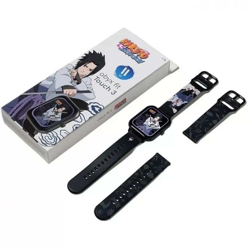 abyx Smartwatch Fit Touch 3 Sasuke Uchiwa space Grau