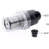 Wasserkühler Alphacool 29145 Acryl Kunststoff Schwarz Transparent