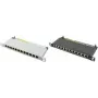 LogiLink - Patchpanel - rack-montierbar - RJ-45 X 12 - Hellgrau, RAL 7035 - 0,5U - 25,4 cm (10)