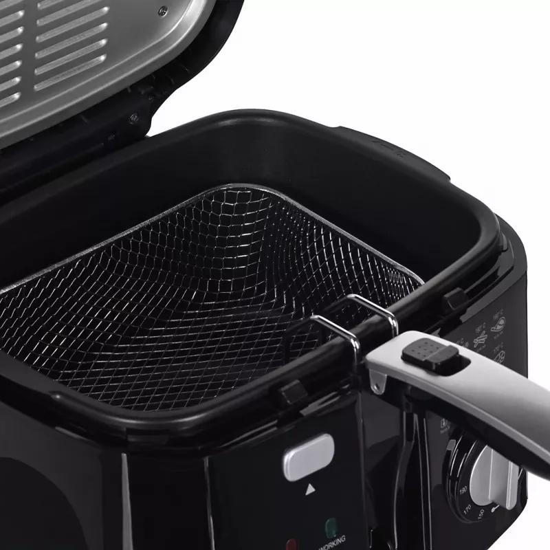 Fritteuse Mesko Home MS 4908 Single 2,5 L 1800 W Schwarz Grau