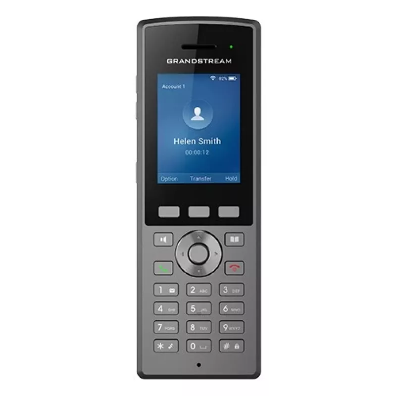 IP-Mobiltelefon Grandstream Networks WP825 Anthrazit 2 Leitungen LCD Wi-Fi