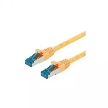 VALUE - Patchkabel - RJ-45 (M) zu RJ-45 (M) - 1,5 m - SF/UTP, PiMF - CAT 6a - halogenfrei, vergossen, snagless, verseilt - Gelb (21.99.1992)