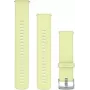 Garmin Schnellwechsel-Watch Strap 22 mm Silicone Zitrone/Edelstahl (010-13406-11)