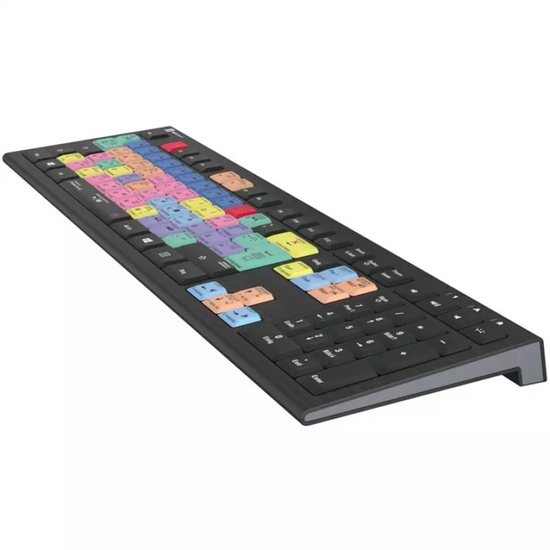 Logickeyboard Adobe Premiere Pro CC ASTRA 2 hintergrundbeleuchtete Tastatur Deutsch (LKB-PPROCC-A2PC-DE)