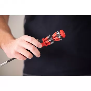 Schraubendreher mit Bitmagazin liftup 25 magnetic