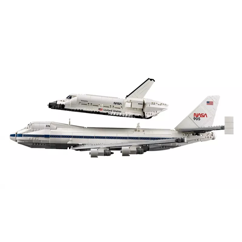 LEGO Icons Shuttle Aircraft 10360 Bauset – 2417 Teile, 270 × 535 × 630 mm Ausstellungsmodell