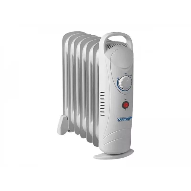 Mesko MS7804 elektrischer Raumheizer Öl-Elektroheizgerät Innenbereich Weiß 700 W