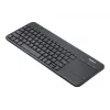 Logitech Wireless Touch Keyboard K400 Plus - Tastatur - kabellos - 2,4 GHz - Tschechisch - Schwarz