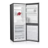 Kühl-Gefrierkombination MPM MPM-215-KB-39/E — 215 l, Gefrierfach unten, Dark Inox, wechselbare Türanschläge, LED-Beleuchtung