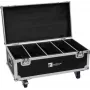 Flightcase Roadinger PLL-384 für 4 LED-Scheinwerfer, robuste Ausführung