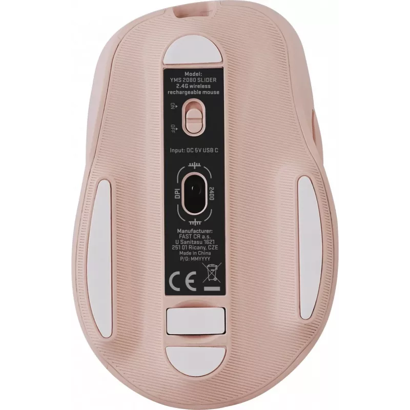 Kabellose Maus YENKEE YMS 2080PK SLIDER 2.4GHz