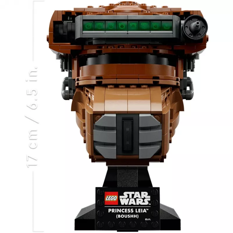 LEGO Star Wars Princess Leia (Boushh) Helm Set für Erwachsene 75351 (670 Teile)