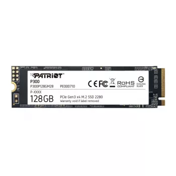 Patriot Memory P300P128GM28 Internes Solid-State-Laufwerk M.2 128 GB PCI Express NVMe