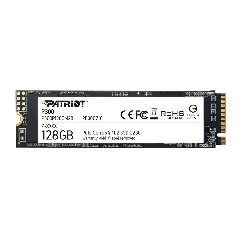 Patriot Memory P300P128GM28 Internes Solid-State-Laufwerk M.2 128 GB PCI Express NVMe