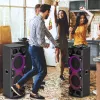 Tragbarer Lautsprecher Manta SPK1204X800D Minos Pro, Schwarz
