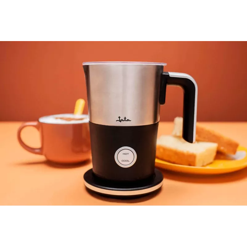 Automatischer Milchaufschäumer JATA JECL1900 Schwarz Edelstahl 150ml 550W