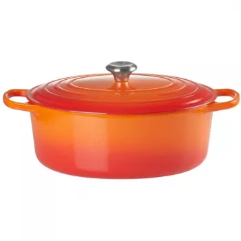 Le Creuset Signature Bräter oval 31cm Ofen rot (21178310902430)