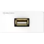 Wandmontiertes Click-Modul Kindermann Design USB 1 Modul Weiß RAL 9010