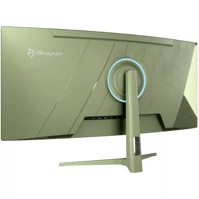 Gebogener Computermonitor Arozzi Nova 34 Zoll (86,4 cm) 3440×1440 AZ-NO-34T2K165-FST Grün
