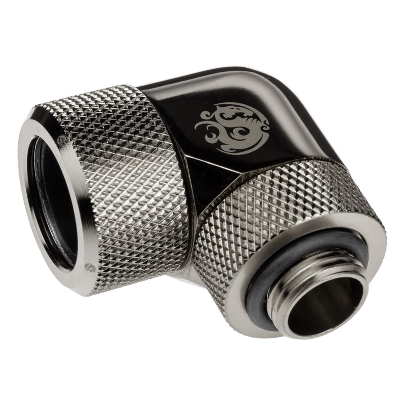 Adapter 90° BitsPower Advanced Multi-Link G1/4 Zoll AG auf 16 mm AD Hardtube, drehbar