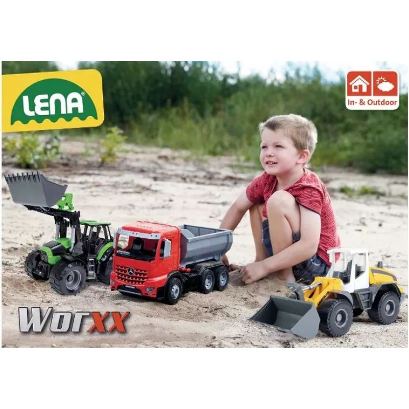 Truck Lena WORXX 04610EC Grau Rot Empfohlenes Alter 3 Jahre