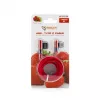 Sbox USB->Type-C 90 m/m 1,5m Type-C-90R Erdbeerrot