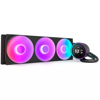 Kraken Elite 420 RGB 420 mm, Flüssigkeitskühlung schwarz