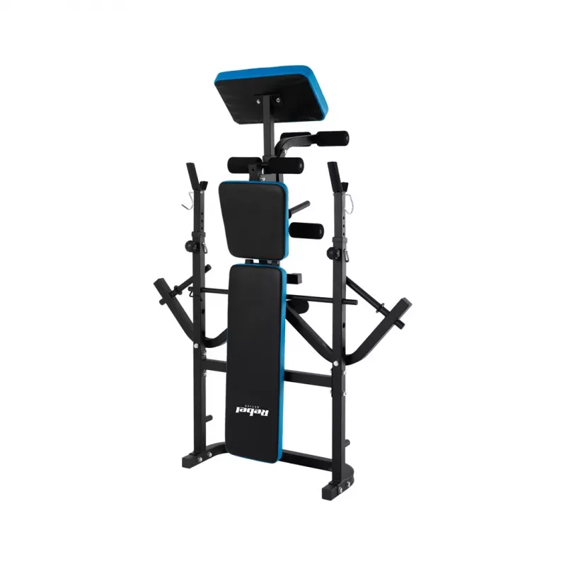 Multifunktionale verstellbare Trainingsbank mit Gebetspult, REBEL ACTIVE