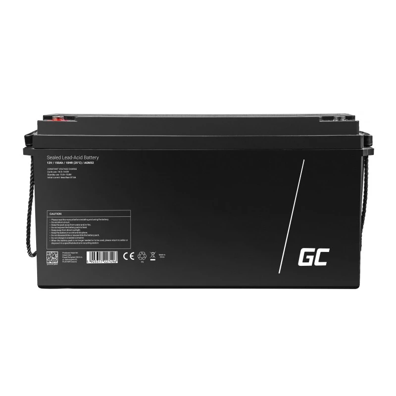 AGM-Batterie Grün Cell AGM32 12V 150Ah verschlossene Blei-Säure