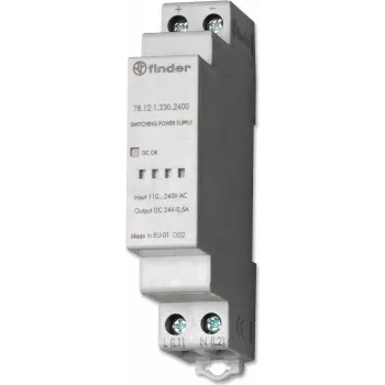 Finder 78.12.1.230.2400 - Grau - -20 - 60 °C - CE - 110 - 230 V - 50 - 60 Hz - 24 - 24 V